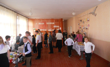 28 жовтня у Борисівській школі відбулася благодійна шкільнаярмарка.